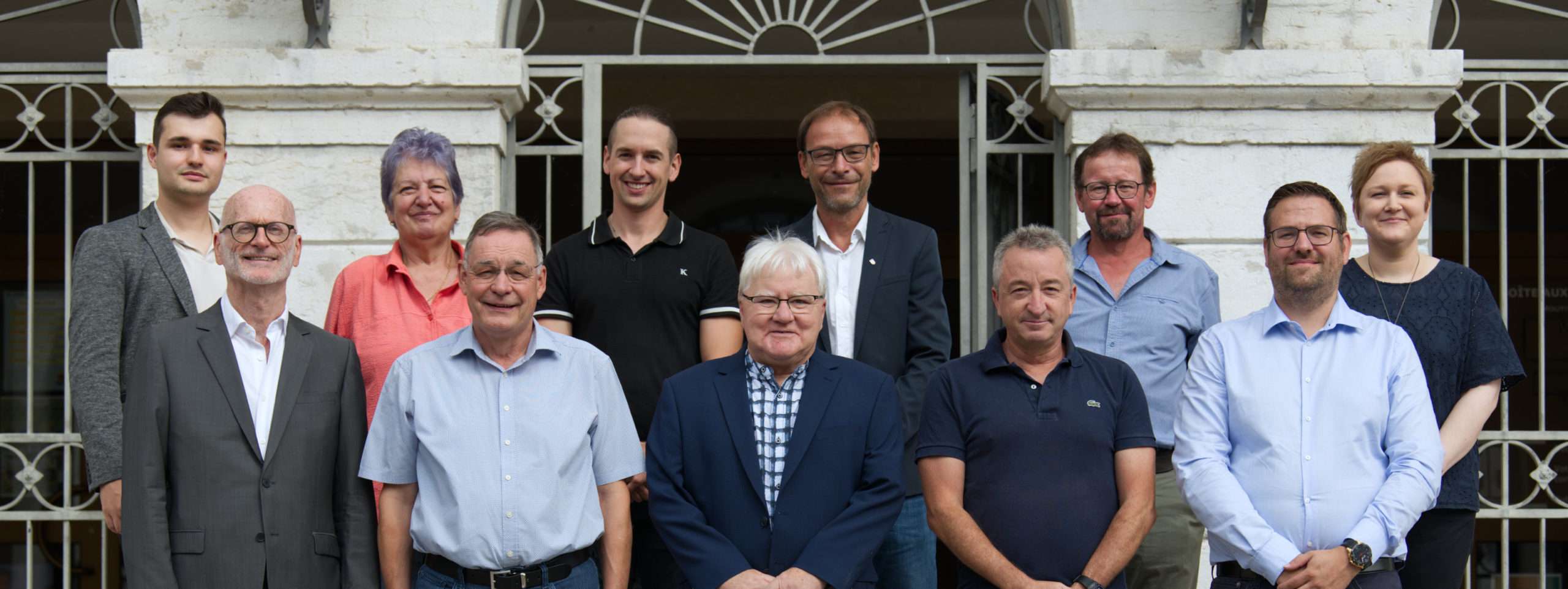 Photo de groupe du conseil municipal